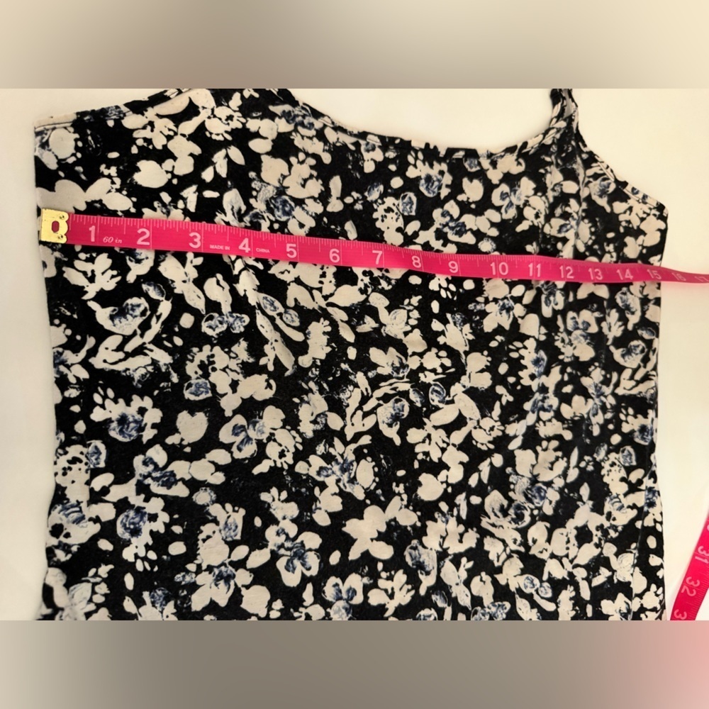 Loft black floral cami - Picture 5 of 6
